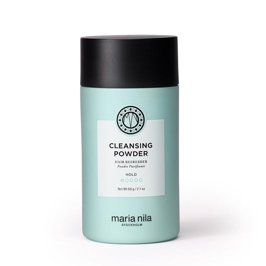 Maria Nila Cleansing Powder, Dry Shampoo Powder, Refreshes Hair & Scalp, Absorbs fats, oils & product residue, 100% Vegan & Sulfate/Paraben free, 2.1 Oz