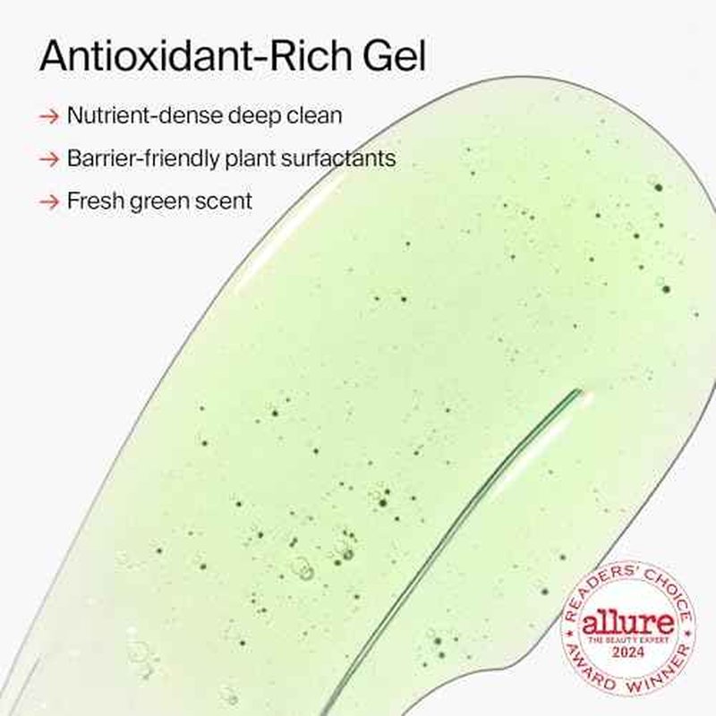 Youth To The People Superfood Facial Cleanser - Kale + Green Tea Daily Face Wash, Gentle Makeup Remover, with Soothing Antioxidants for Glowing Skin, pH Balance, Clean Pores, Sulfate-free, Refillable