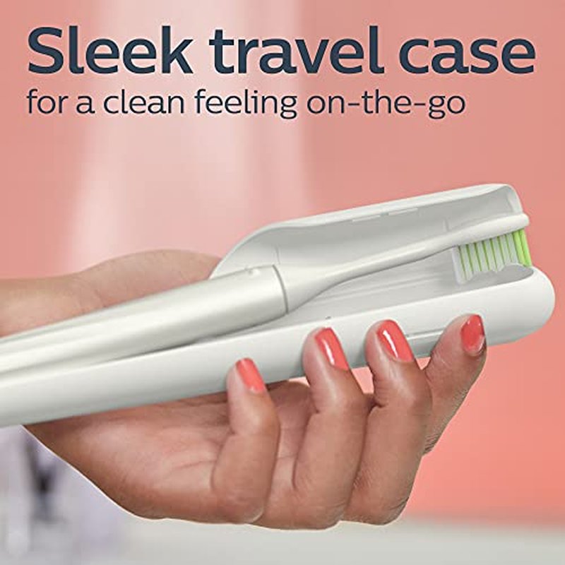 Philips Sonicare Snow Rechargeable Toothbrush, Brush Head Bundle, BD3002/AZ