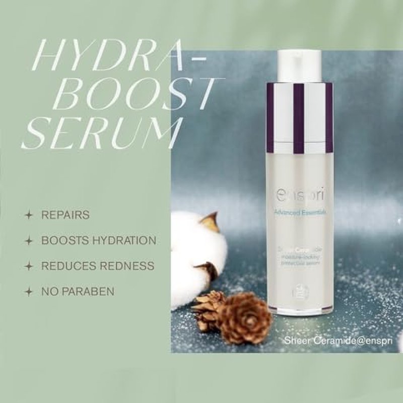 Sheer Ceramide Moisture-locking Protective Serum increased Elasticity, firmness, skin resurfacing, and reduced wrinkles