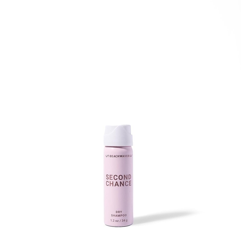 The Beachwaver Co. Second Chance Dry Shampoo - Travel Size (1.4 Oz) | Vegan Oil-Absorbing Rice Formula | Removes Oil & Moisture, Adds Volume, & Extends Style Life Between Washes | Brazilian Berry
