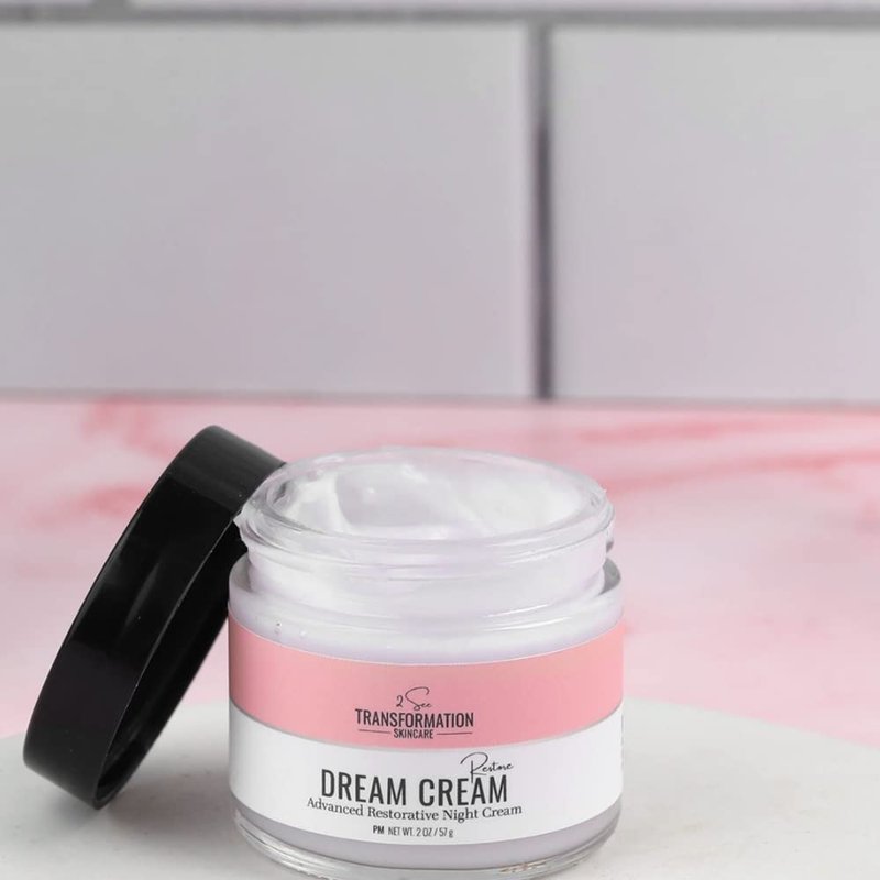 Dream Cream Menopause Night Cream - Hydrating Skincare with Hyaluronic Acid, Niacinamide & Peptides | Overnight Face Mask