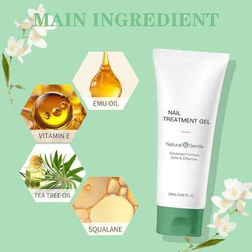 Treatment Gel, Nail Growth Serum for Repair & Strengthener, Multi-Purpose Nail Repair Oil Serum, Foot Care Cream(1pcs)