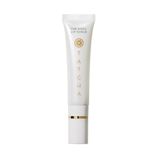 Tatcha Kissu Lip Scrub - Moisturizing Exfoliant with Peach Seed for Smooth, Soft Lips | 0.35 oz