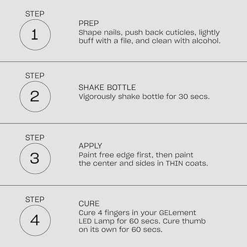 OPI GELement LED Cure Gel Nail Polish System | DIY Salon Quality | Assorted Colors, Base & Top Coat | LED Curing Lamp | Starter Kit + Prep Supplies | Sold Separately | Vegan | Soak Off Removal