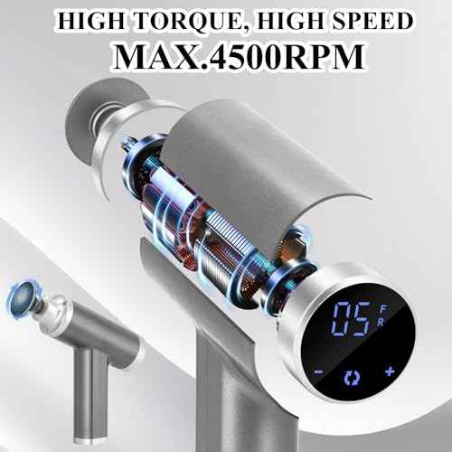 Upgraded Electric Callus Remover for Feet 4500rpm, Adjustable Speed Electric Foot Callus Remover Foot Sander Grinder Pedicure File for Women Men Dead Skin Cracked Heels (Gray)