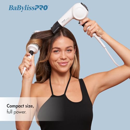 BaBylissPRO Studio Design Series Midi 1000 Watt Compact Hair Dryer, Hair Styling & Appliances, BCI250UC