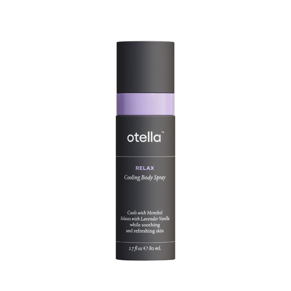 Cooling Body Spray with Menthol and Aromatherapy Lavender Vanilla Scent to help you Relax, 2.7 oz. | Anytime Immediate Heat Relief | TSA Approved | Gluten Free | Vegan | Paraben Free