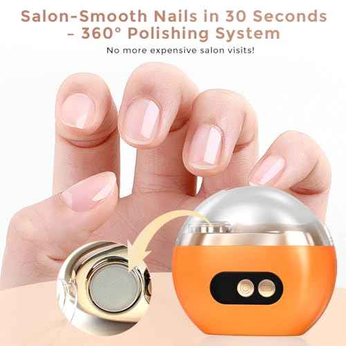 Electric Nail Clippers, 3 in 1 Rechargeable Electric Polishing Automatic Nail Clipper Trimmer with LED Light, Debris Storage, Fingernail Toenail Trimmer