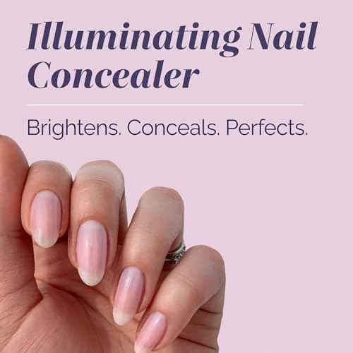 LONDONTOWN One Step Hero Minis ? 4-Piece Nail Gift Set with Tint, Brightening & Strengthening, No Base or Top Coat Needed