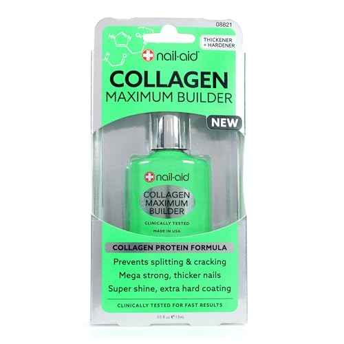 NAIL-AID Collagen Power Coat, Clear, 0.55 Fluid Ounce