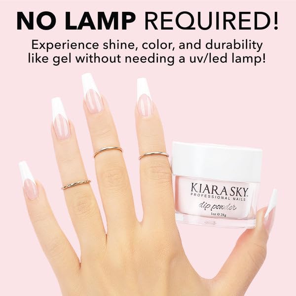 Kiara Sky Liquid Dip Kit - Essential Steps 1-4 for Dipping Manicures | 4 Full-Size Bottles