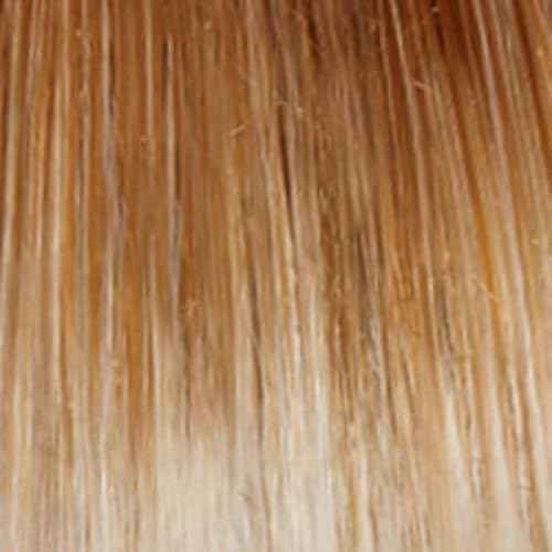 GABOR Love Wave Layered Shoulder-Length Wig With Soft Barrel Curled Waves by Hairuwear, Average Cap, GL16-27SS Buttered Biscuit