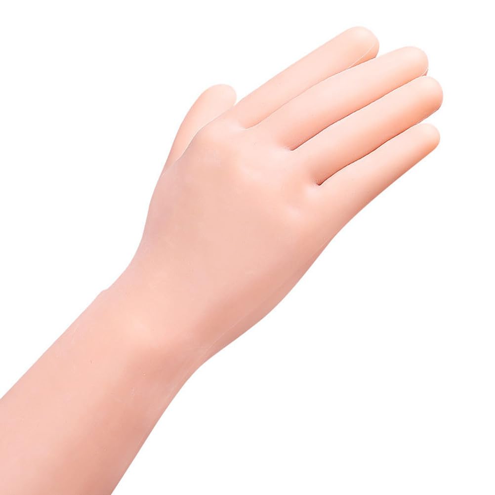 Minkissy Moisturizing Gel Gloves for Dry Hands & Eczema, Reusable Elastic Long Moisturizing Night Sleeping Gloves for Women, Overnight Hand Spa Therapy to Lock in Lotion Cream
