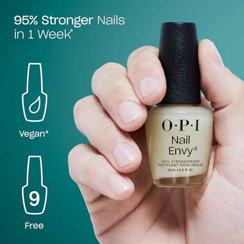 OPI Nail Envy Nail Strengthener | Clear & Opaque Cr?me Nail Polish Treatment | Strengthen Weak & Thin Nails