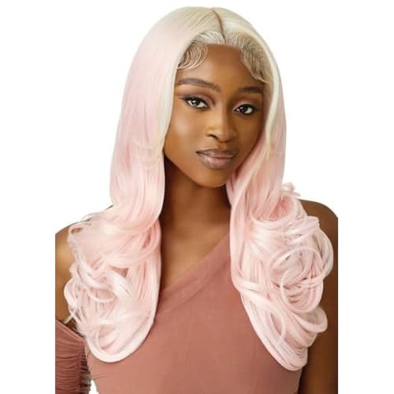 Outre Lace Front Wig - Perfect Hair Line 13X6 - Kihara (LR613/HEAVENLY PINK)