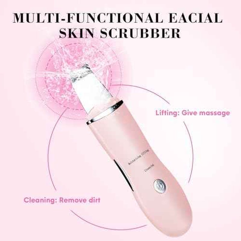 Facial Steamer Spa Kit, Skin Scrubber, Nano Ionic Face Steamer for Deep Cleaning Unclogs Pores, Warm Mist Humidifier Steamer for Face Home Sauna SPA