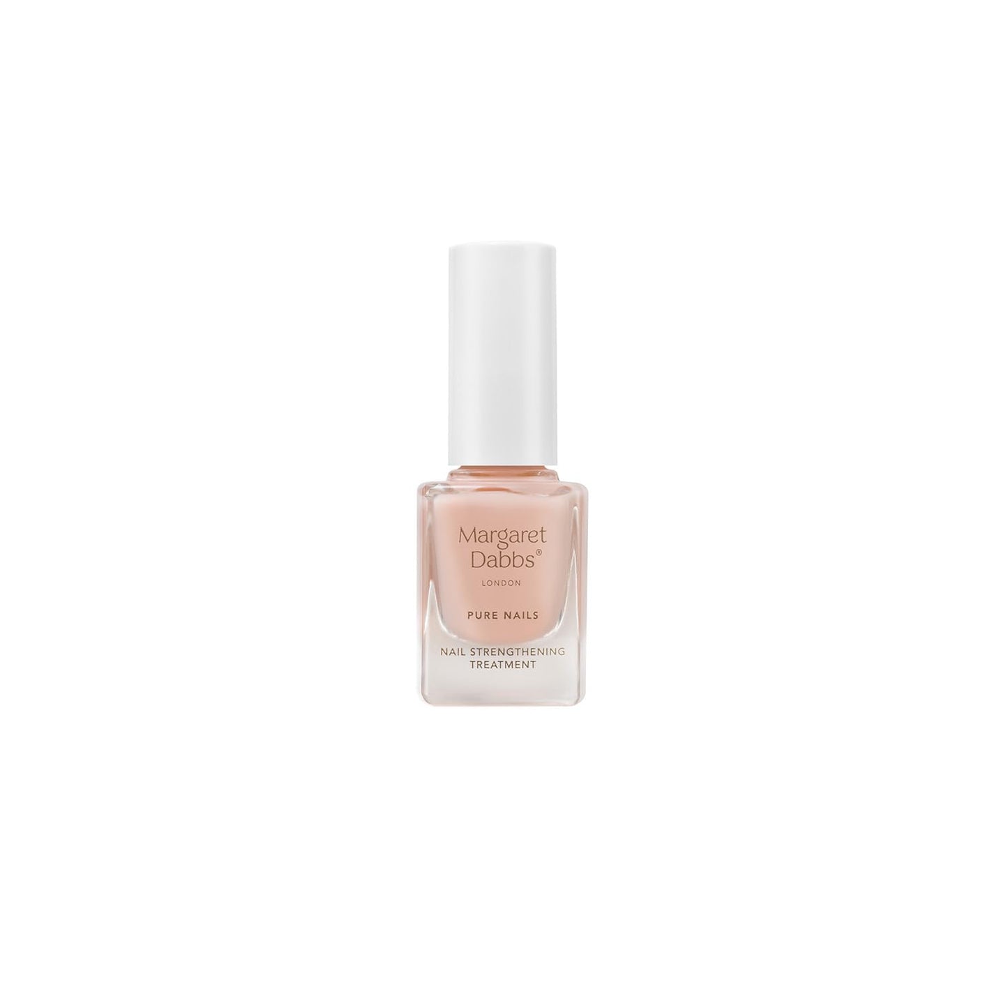 Margaret Dabbs London Pure Nail Strengthening Treatment - Nail Care with Buriti and Jojoba Oils - Restores Damaged Nails and Cuticles - 0.34 oz