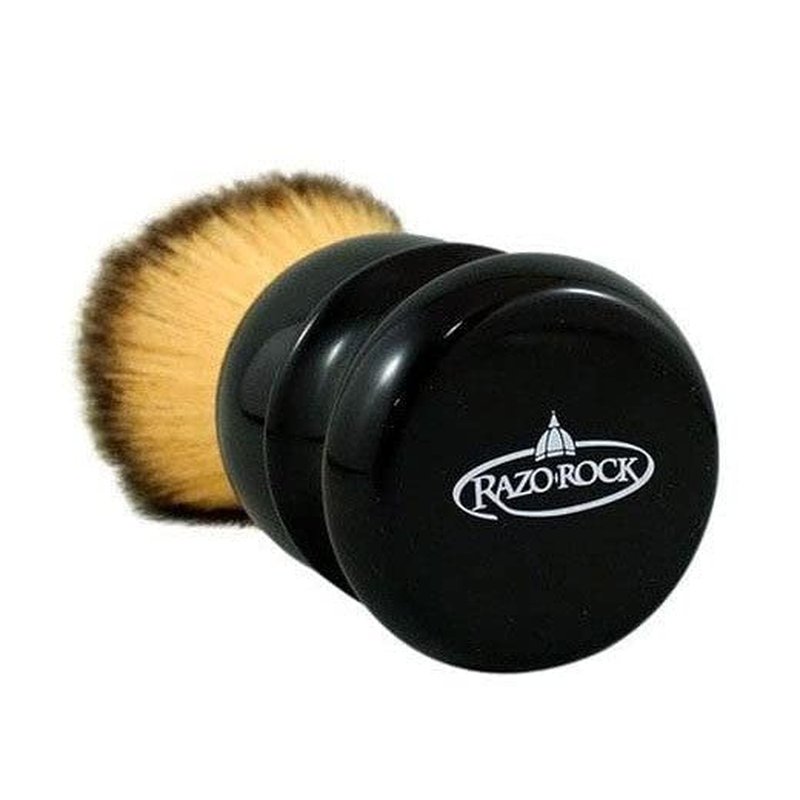 RazoRock Plissoft Synthetic Shaving Brush - Soft Bristles for Smooth Shave | Ergonomic Handle