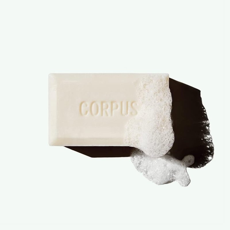 Corpus - Nº Green Cleansing Bar | Coconut-Based Triple-Milled Luxury Sustainable Soap with Vegan Squalane & Marula Oil | Sulfate-Free, No Synthetic Fragrance, Palm Oil or Parabens (170g / 6oz)