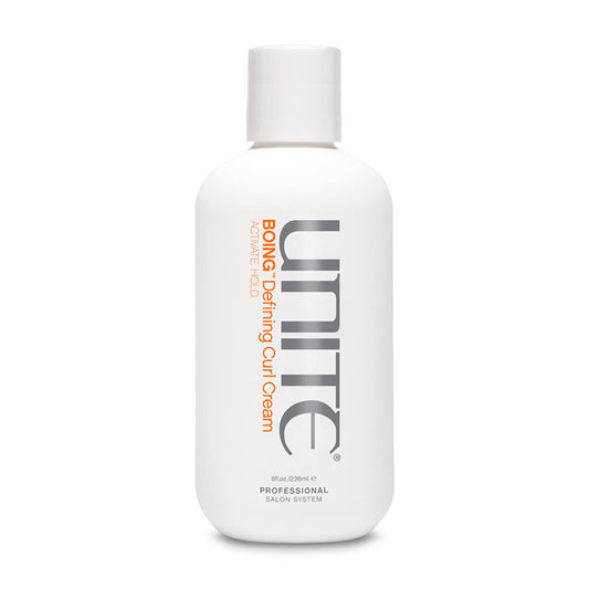 UNITE Hair BOING Defining Curl Cream – Definition, Hold & Frizz Control | UV & Heat Protection for All Curl Types – 8 Fl Oz