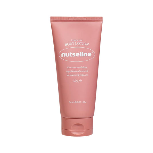 Nutseline Aroma Nut Firming Body Lotion – Anti Cellulite Lotion for Legs, Thighs, Body Contour and Skin Tightening – Patented Macaline Formula & 11 Aroma Oils Extract, Korean Skin Care, 6.76 fl oz