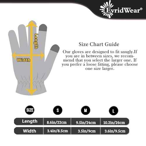 Evridwear 100% Cotton Touchscreen Moisturizing Beauty Gloves with Elastic Cuff, Natural Cosmetic Therapy Gloves for Eczema SPA Dry Hands Care Overnight (Black, Medium) 2 Pairs