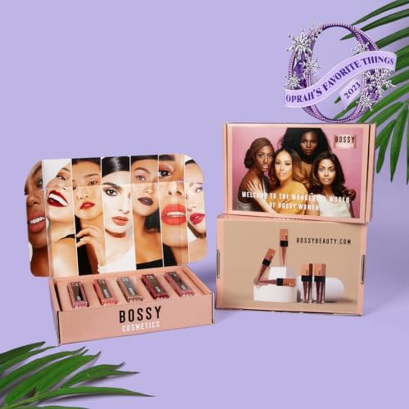 Bossy Cosmetics OPRAH'S FAVORITE THINGS 2023 Power Woman Essentials Liquid Lipstick (LUXE GIFT SET)