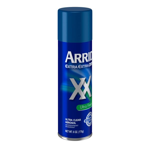 ARRID XX Ultra Clear Anti-Perspirant Deodorant Spray - Ultra Fresh 6 oz | Pack of 4