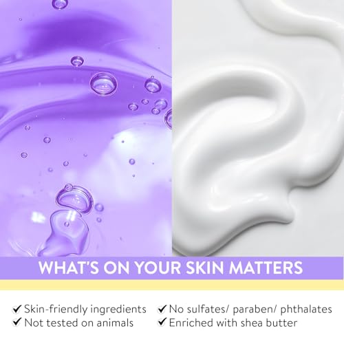 Gifts for Women, 8 piece Lavender Relaxing Spa Gifts Basket Women Care Package Get Well Soon Gifts, Bath Gift Baskets Set, Christmas Presents for Mom Her Wife Sister Grandma, Thinking of You Gifts