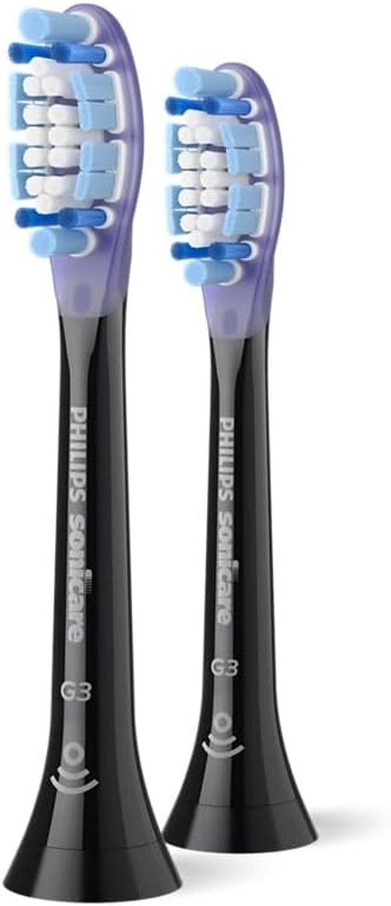Philips Sonicare G3 Premium Gum Care Replacement Toothbrush Heads - Black, 2-Pack, HX9052/88