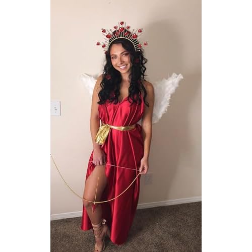 Valentines Day Heart Headband for Women Girls Red Hearts Crown Tiara Hairband Headpiece Halloween Cupid Costume Festival Carnival Holiday Party Favors