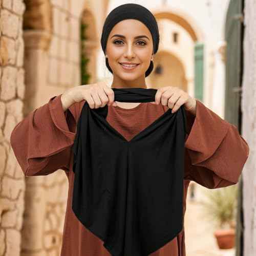 Ready to Wear Hijab Scarf for Women Instant Hijab Soft Head Wraps for Women