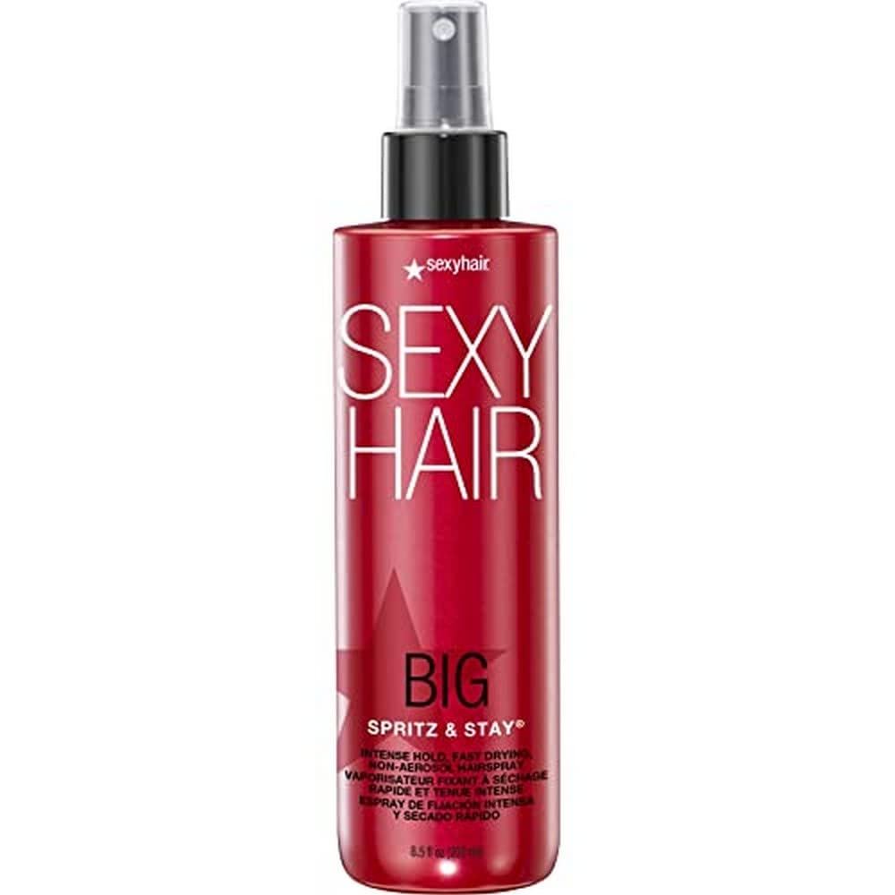SexyHair Big Spray & Stay Intense Hold Hairspray Oz | Extreme and Shine Up to 72 Hour Humidity Resistance All Hair Types