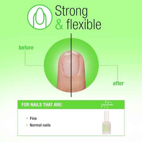 Nail Tek Ridge Filler Formula 1 ? Clear Ridge Filler for Nails Base Coat, Nail Strengthener Polish for Strong, Healthy Natural Nails Growth, 0.5 fl oz