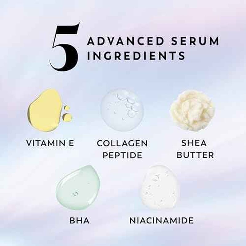 Olay Super Serum Body Wash for Extra Dry Skin, 24hr Long Lasting Hydration, 5+ Ingredient Serum Complex for Bright Even Firm Luminous Skin, 18.5 fl oz
