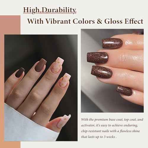 Dip Powder Nail Kit Starter, 6 Colors All Seasons Nude Pink Glitter Dipping Powder Set Nail Art Kit with French Dip Container for Women Manicure Design 19Pcs