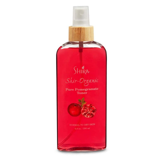 Shira Shir 200ml - Pomegranate Facial Toner & Hydrating Mist - Natural Glow Toner for Women, Organic Brightening Toner for Daily Skincare, Suitable for All Skin Types, Refreshing & Hydrating