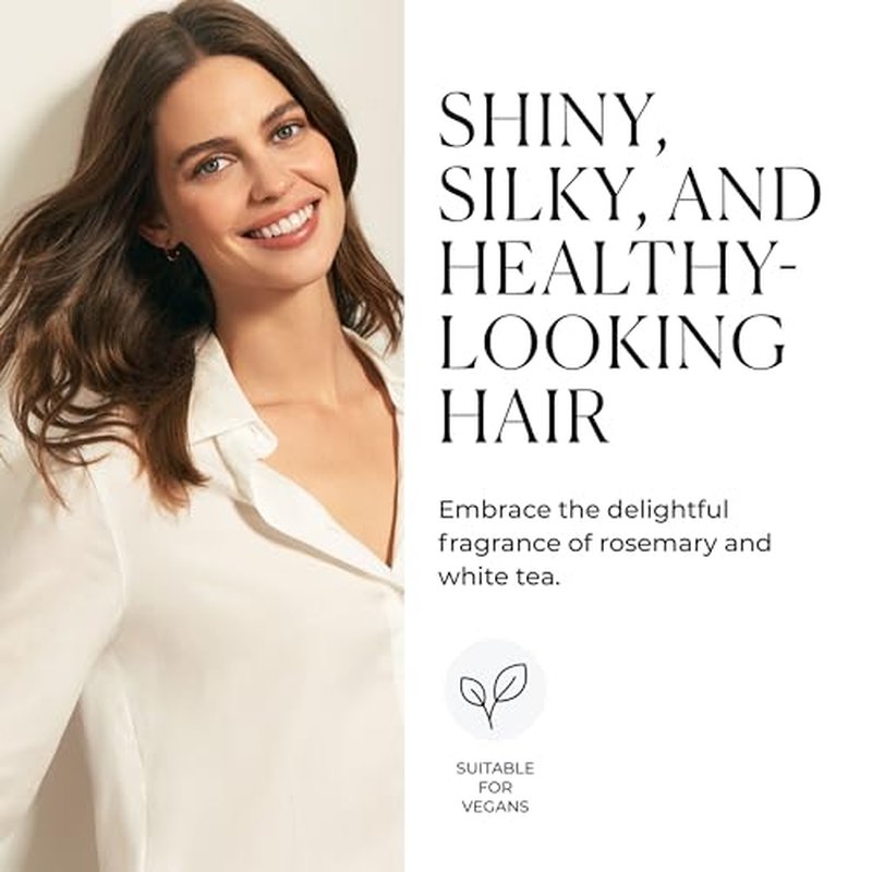 Natura Biss? Repairing Shampoo, Hydrating & Repairing Shampoo, Rosemary & White Tea Scent, For All Hair Types, 10 Oz