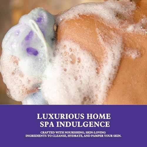 Gifts For Women, Spa Gift Basket for Women? 9 Piece Set of Lavendar Home Spa Set, Bath Gift Set, with Shower Gel, Shea Butter and Body Lotion, Anniversary Christmas Basket Gifts for Mom, Wife