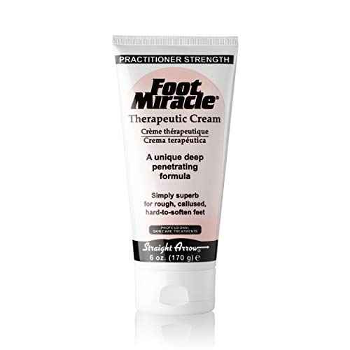 Foot Miracle Cream (6 oz Tube) ? Practitioner Strength, Deep-Penetrating Formula for Soft, Smooth Heels & Rough Skin
