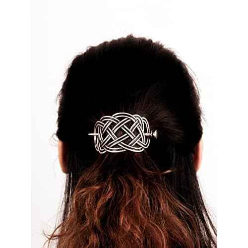 HAQUIL Accessories Hairpin Stick Barrette Long Hair Braids Barrettes Vintage for Women (hairpin 3)