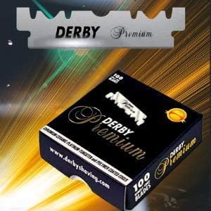 Derby Premium Single Edge Razor Blades - 500 Count for Smooth Shaving