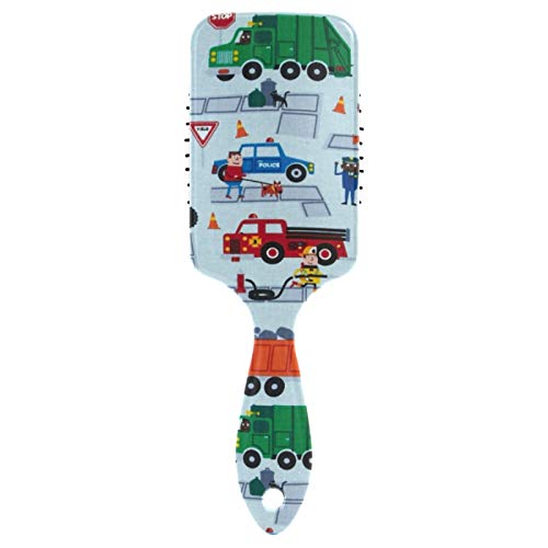 Cartoon Plastic Detangler Wet Dry Hair Brush for Women, Men & Kids