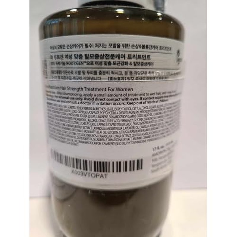 RYO Root Gen Hair Loss Care Treatment for Women 17.4 Fl Oz, 515ml