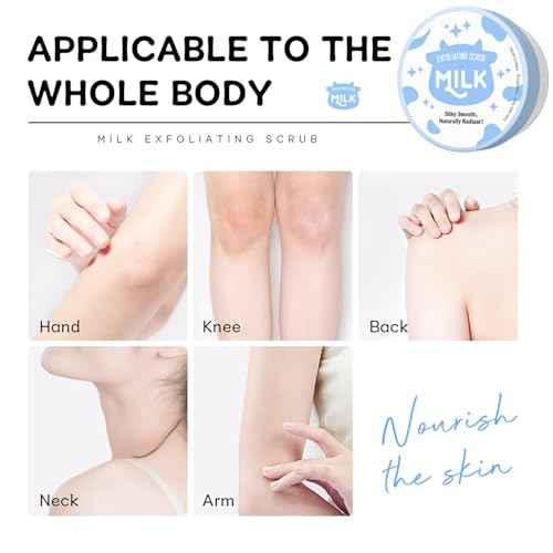 Milk Skin Care Sets&Kits,Beauty Gift Sets for Teenage Girls,Skincare Set-Cleanser,Eye Cream,Moisturizer, Sunscreen,Hand Wax,Cream,Facial Kits for Women,Deep Hydrating (One Size, Milk StyleA)