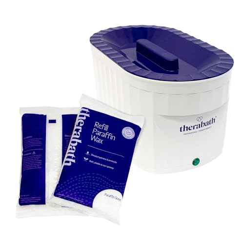 Therabath Professional Thermotherapy TB6 Paraffin Wax Bath - Helps Relieve Arthritis & Muscle Stiffness - Heat Therapy for Hands, Feet, Face & Body - Made in USA - 6 lb. ScentFree
