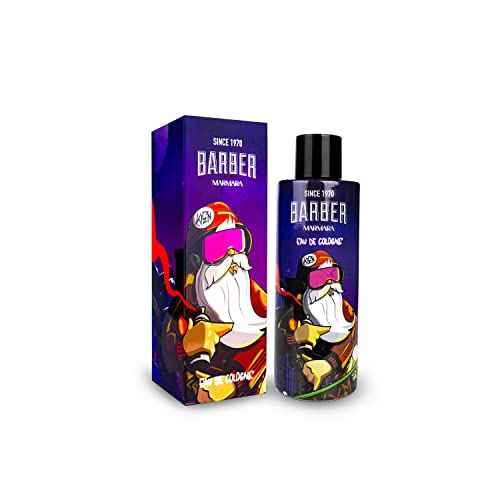 Marmara Barber Cologne - Best Choice of Modern Barbers and Traditional Shaving Fans Limited Edition Glass Bottle in Gift Box (500 ml, X-MAS)