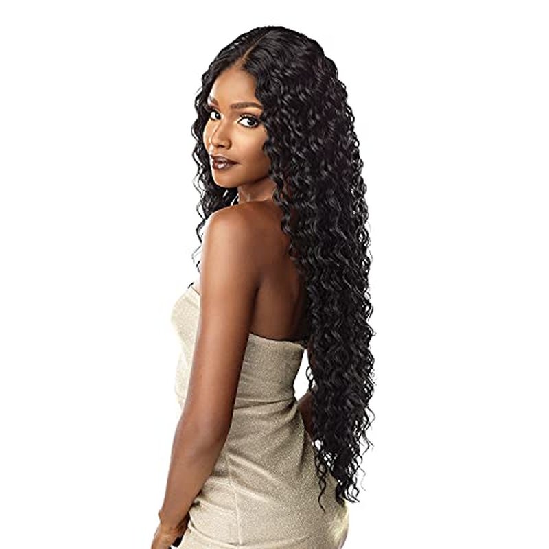 Sensationnel Butta Lace Wigs - Unit 15 Extra Wide 5 Inch Deep Parting Synthetic Preplucked Hairline Glueless Lacefront (BALAYAGEHAZELNUT)