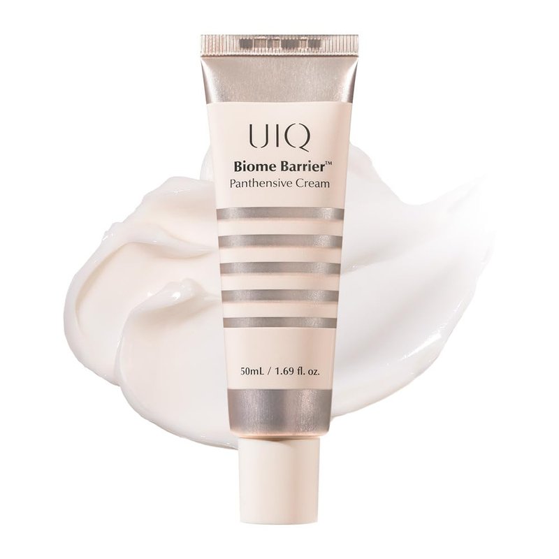 UIQ Biome Barrier Panthensive Cream, Skin Microbiome-Powered Face Moisturizer with DexPanthenol&Ceramide for Intensive Skin Barrier Repair, Soothing & Deep Hydration, Korean Skin Care, 1.69 fl. oz.